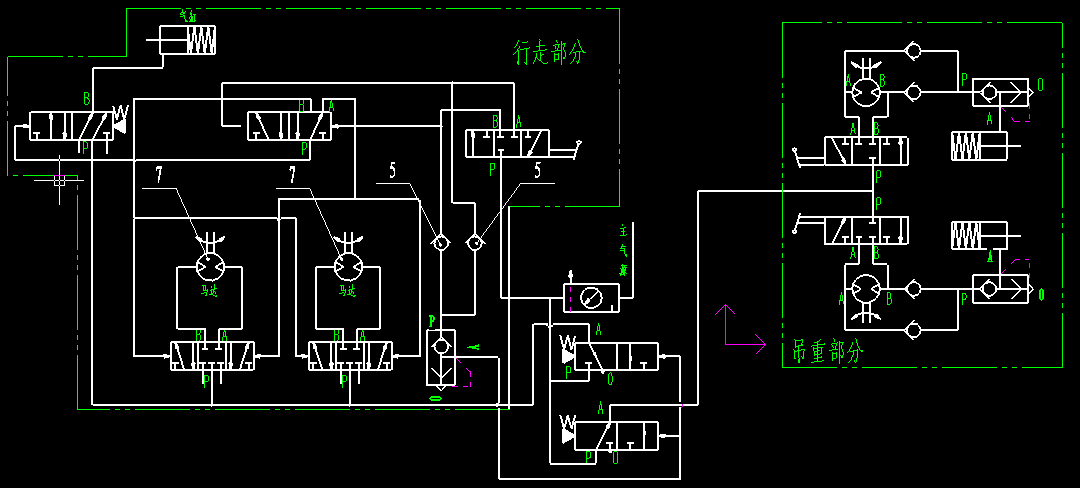 氣動(dòng)單軌吊車